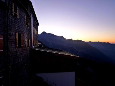 008-Abendstimmung am Watzmannhaus